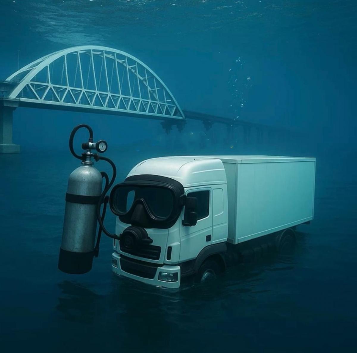 Мемы о подрыве Крымского моста 3 июня 2025 года