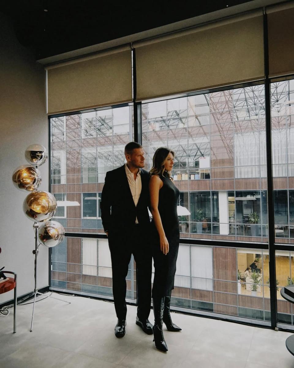 Тоня Паперна з чоловіком Тоня Паперна з чоловіком