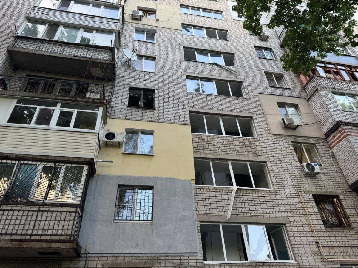 Наслідки удару по Дніпропетровській області у ніч на 7 червня 2025 року Наслідки удару по Дніпропетровській області у ніч на 7 червня 2025 року