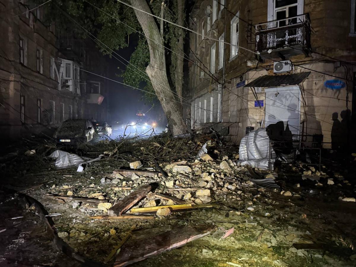 Атака на Одесу в ніч проти 10 червня 2025 Атака на Одесу в ніч проти 10 червня 2025