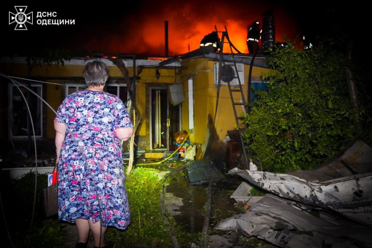 Атака на Одесу в ніч проти 10 червня 2025 Атака на Одесу в ніч проти 10 червня 2025