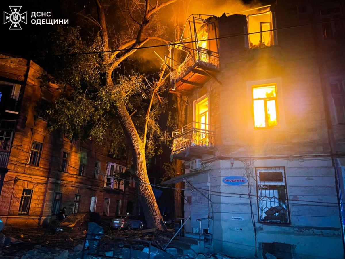 Атака на Одесу в ніч проти 10 червня 2025 Атака на Одесу в ніч проти 10 червня 2025