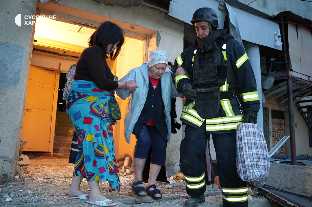 Атака РФ на Харків вночі 12 червня 2025 Атака РФ на Харків вночі 12 червня 2025