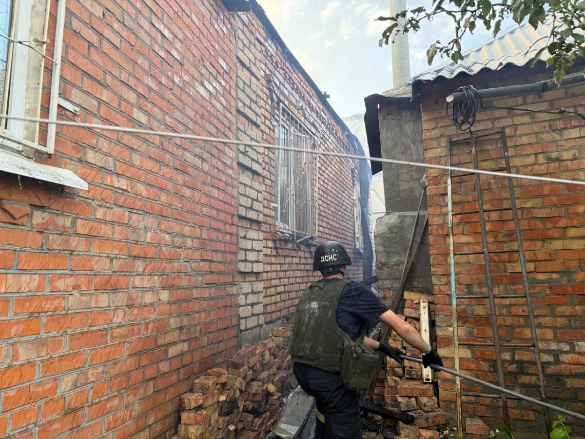 Наслідки удару по Дніпропетровщині у ніч на 14 червня 2025 року Наслідки удару по Дніпропетровщині у ніч на 14 червня 2025 року