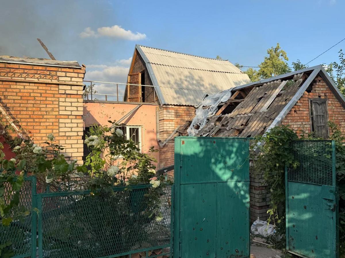 Наслідки удару по Дніпропетровщині у ніч на 14 червня 2025 року Наслідки удару по Дніпропетровщині у ніч на 14 червня 2025 року