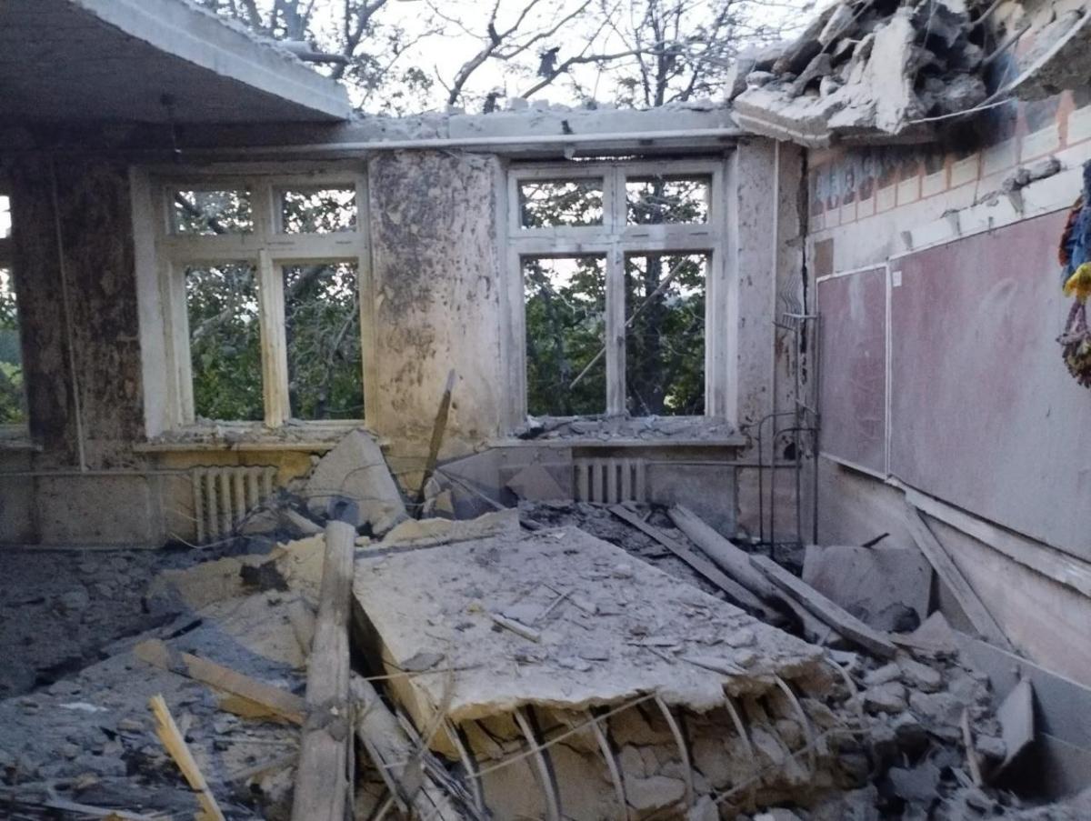 Наслідки удару по Донецькій області 13-14 червня 2025 року Наслідки удару по Донецькій області 13-14 червня 2025 року