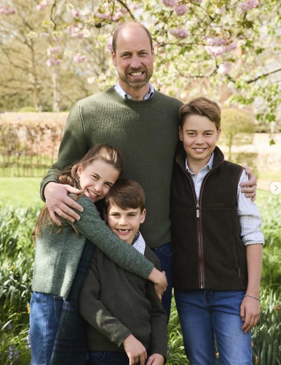 Принц Вільям із дітьми Принц Вільям із дітьми