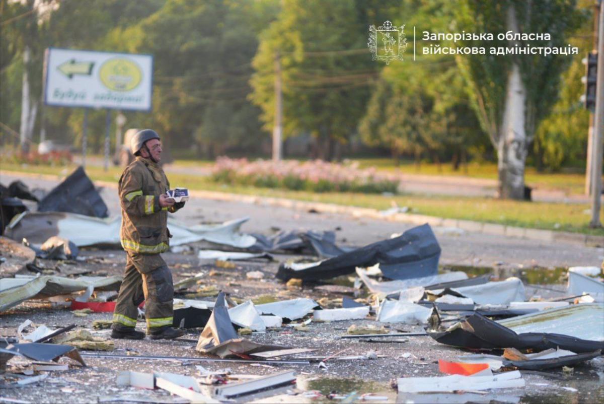 Атака дронів на Запоріжжя 18 червня