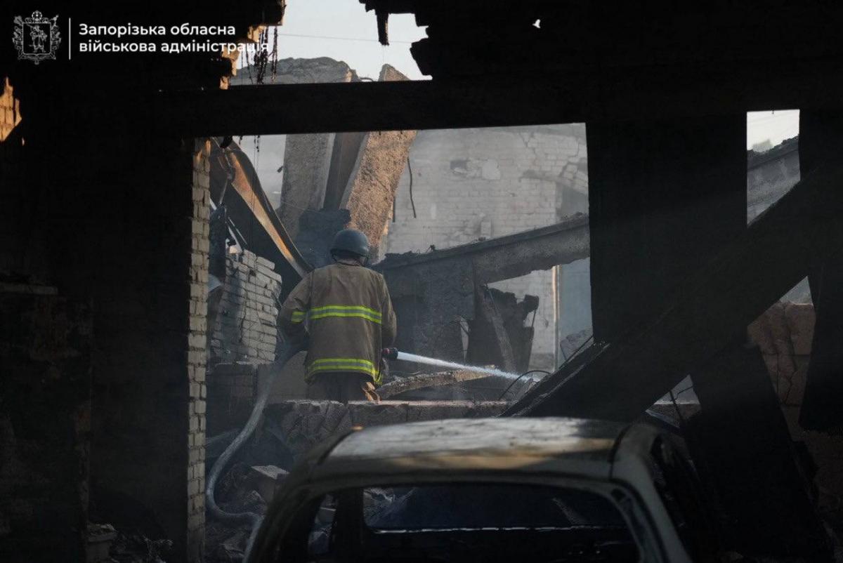 Атака дронів на Запоріжжя 18 червня