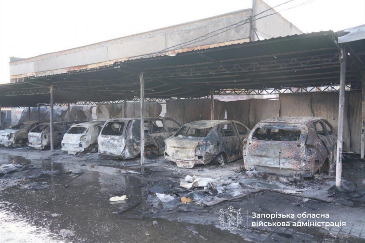 Атака дронів на Запоріжжя 18 червня