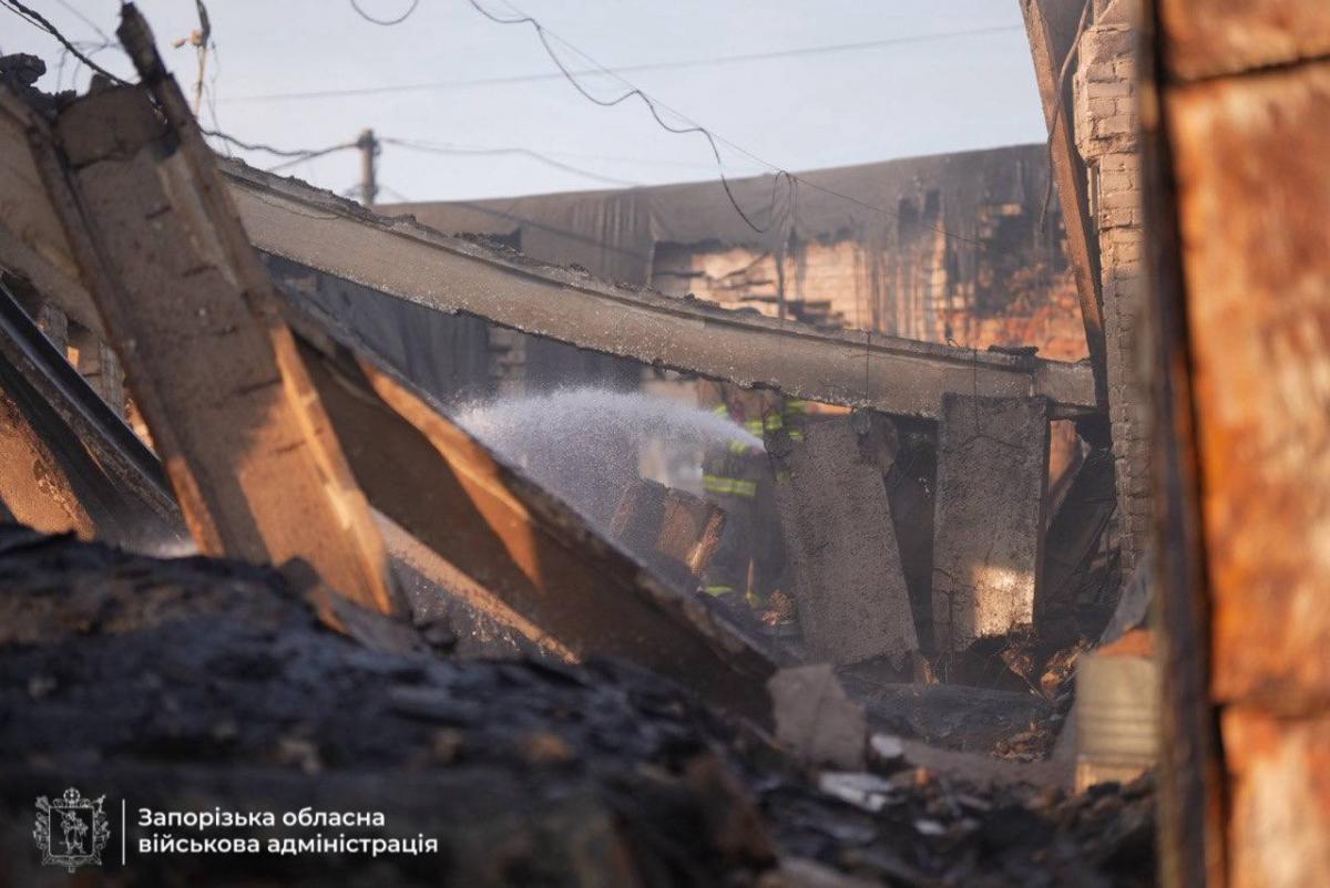 Атака дронів на Запоріжжя 18 червня