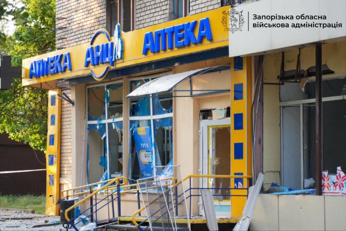 Атака дронів на Запоріжжя 18 червня