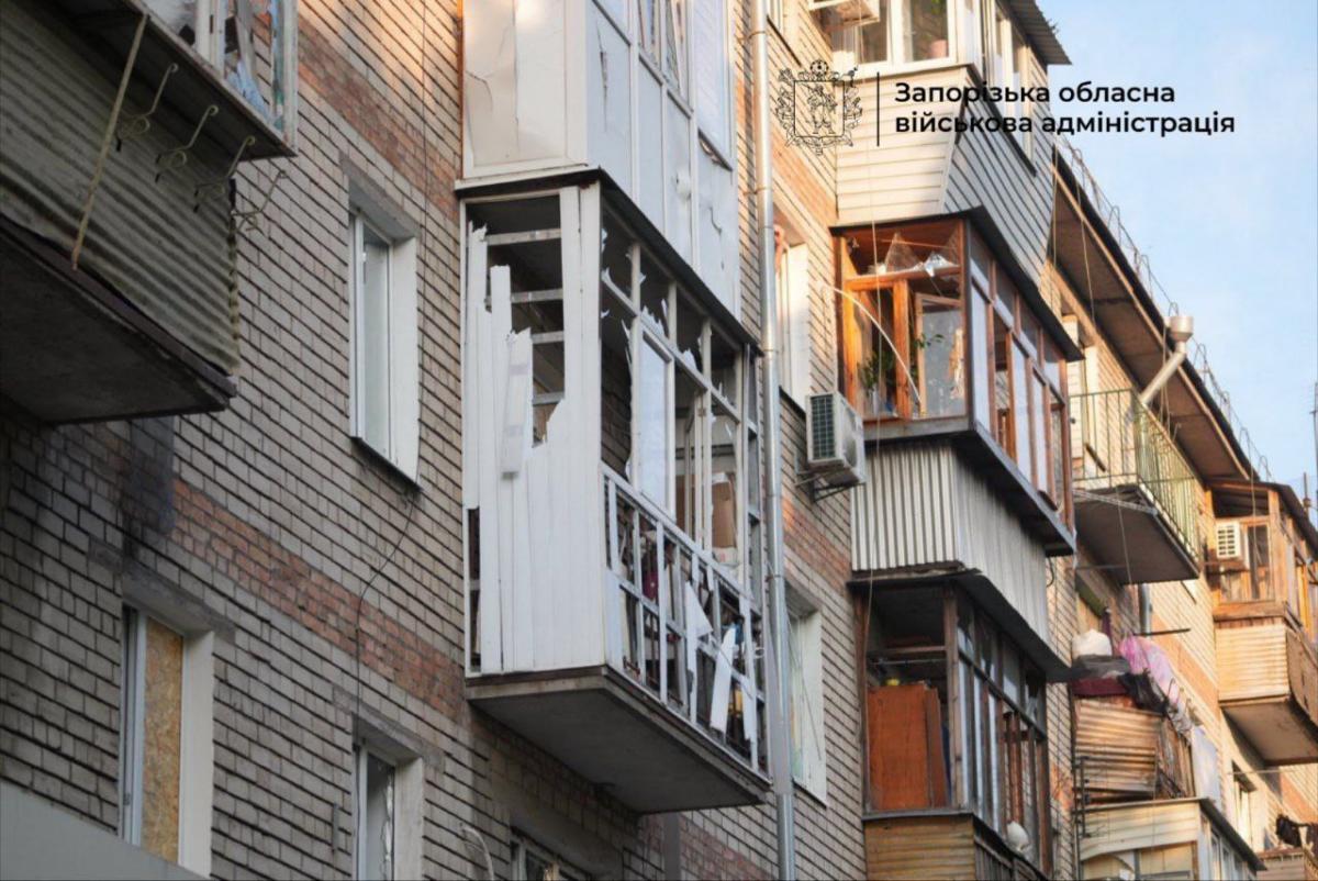 Атака дронів на Запоріжжя 18 червня