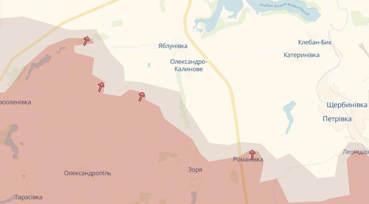 Окупанти просунулись у двох областях України: в DeepState розкрили напрямки Окупанти просунулись у двох областях України: в DeepState розкрили напрямки