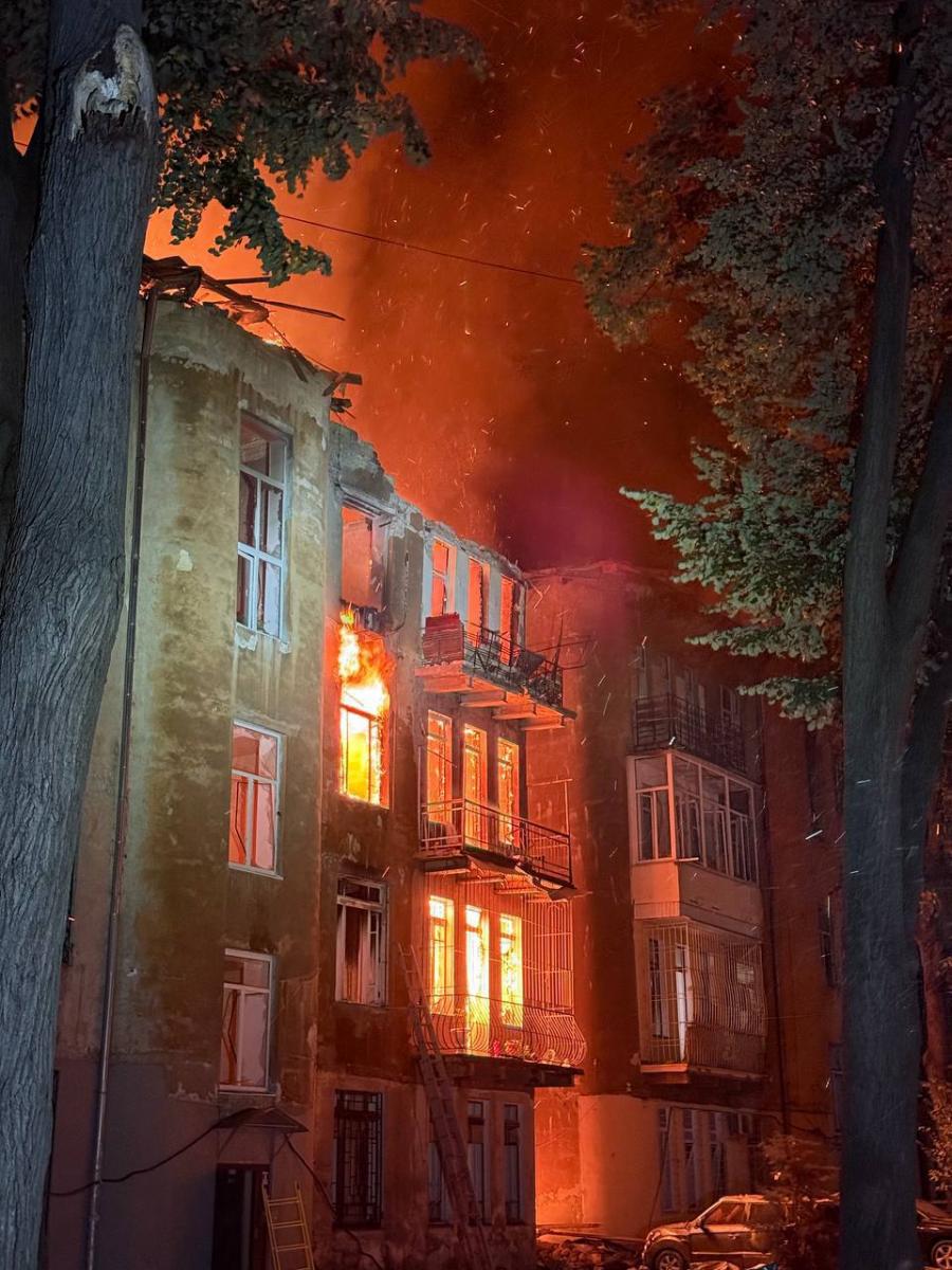 Наслідки атаки дронів на Одесу 20 червня 2025