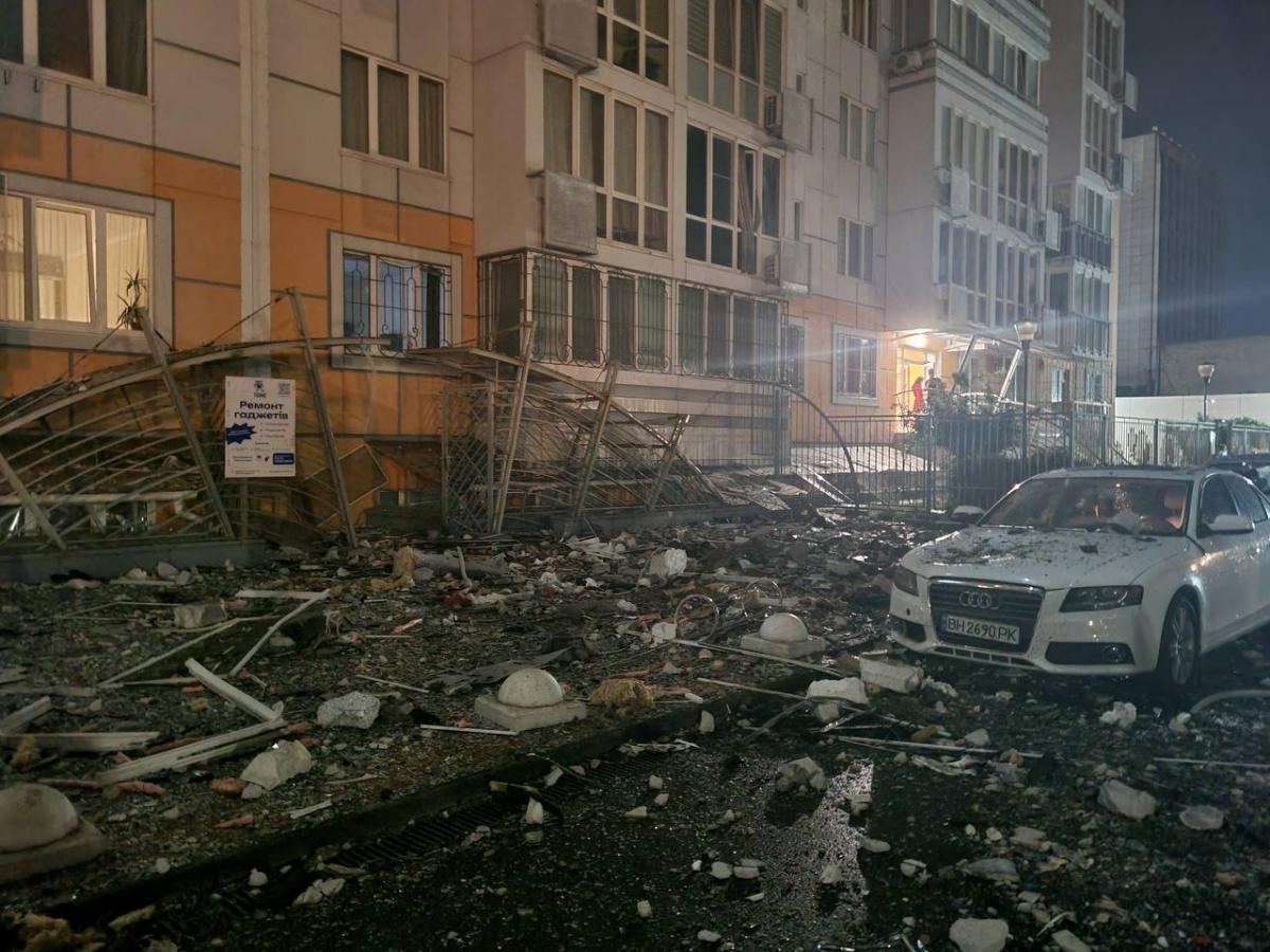 Наслідки атаки дронів на Одесу 20 червня 2025