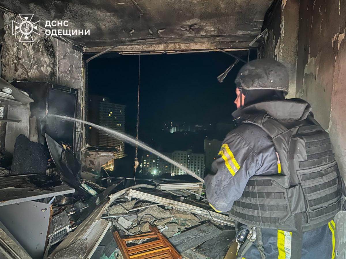 Наслідки атаки дронів на Одесу 20 червня 2025