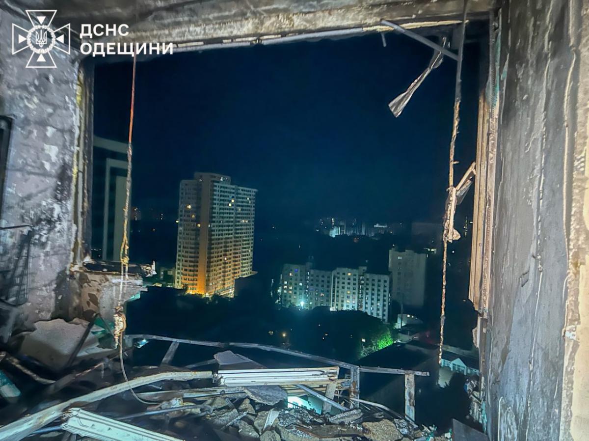 Наслідки атаки дронів на Одесу 20 червня 2025