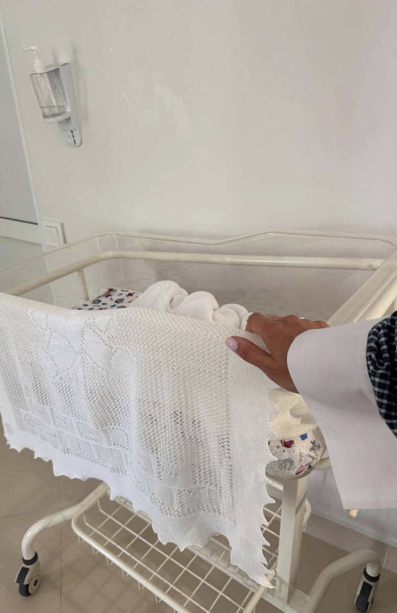 Леся Нікітюк показала новонародженого сина Леся Нікітюк показала новонародженого сина