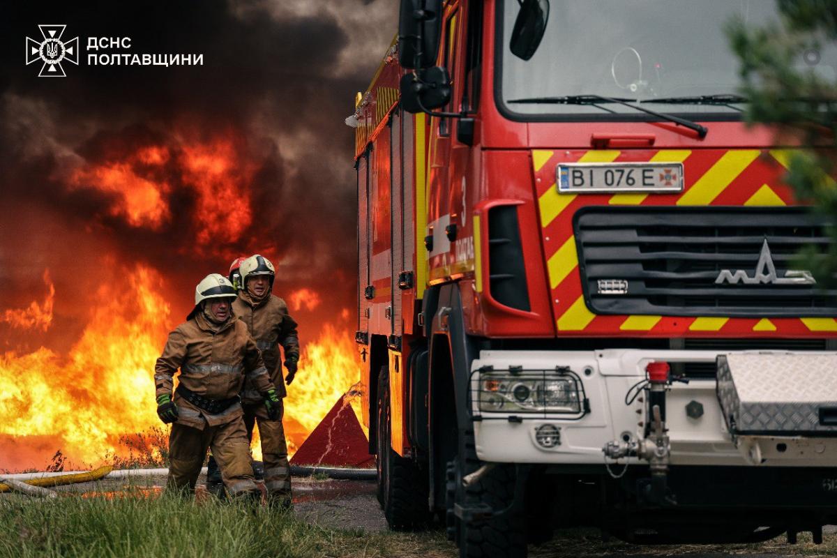 Удар по Кременчуцькому районі в ніч на 21 червня 2025 року