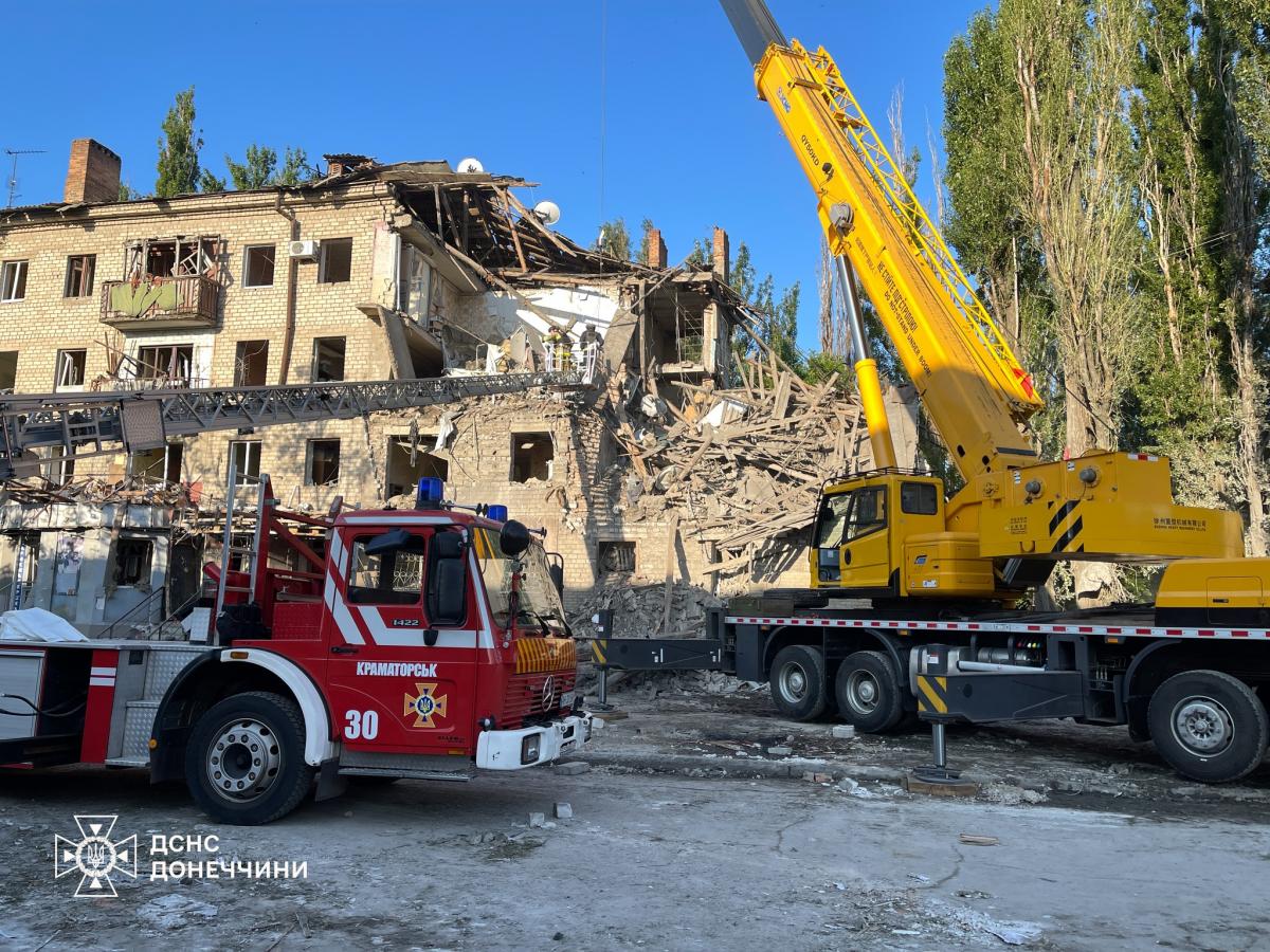 Наслідки атаки на Краматорськ і Слов'янськ 22 червня Наслідки атаки на Краматорськ і Слов'янськ 22 червня