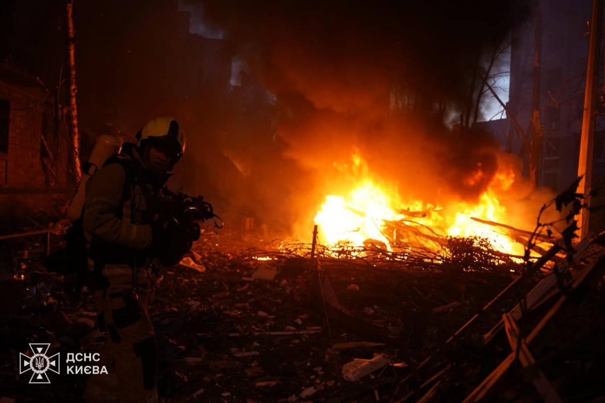 Наслідки атаки на Київ 23 червня 2025 Наслідки атаки на Київ 23 червня 2025