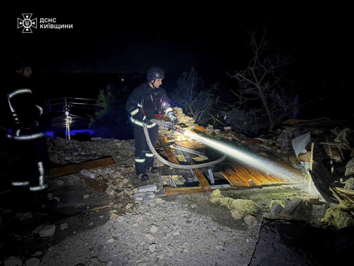 Наслідки атаки на Київщину 23 червня 2025 Наслідки атаки на Київщину 23 червня 2025