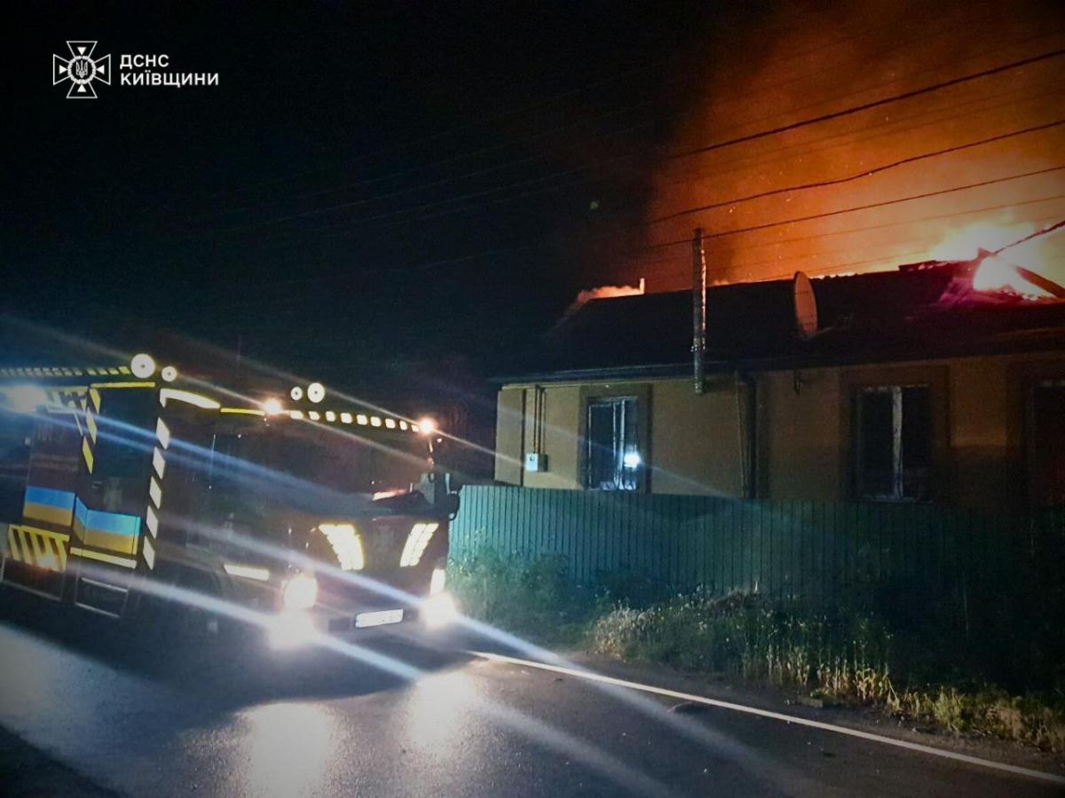 Наслідки атаки на Київщину 23 червня 2025 Наслідки атаки на Київщину 23 червня 2025