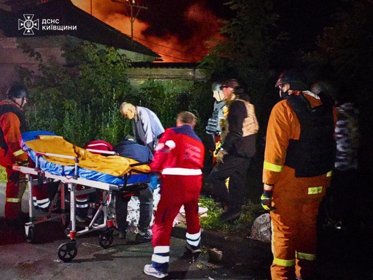 Наслідки атаки на Київщину 23 червня 2025 Наслідки атаки на Київщину 23 червня 2025