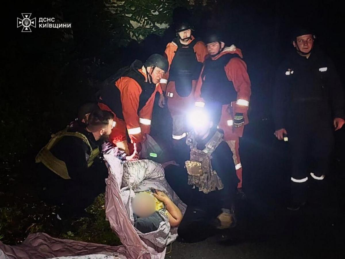 Наслідки атаки на Київщину 23 червня 2025 Наслідки атаки на Київщину 23 червня 2025