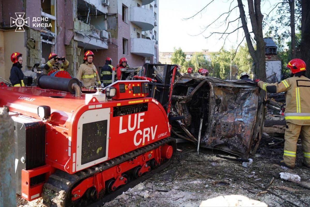 Наслідки атаки на Київ 23 червня 2025 Наслідки атаки на Київ 23 червня 2025