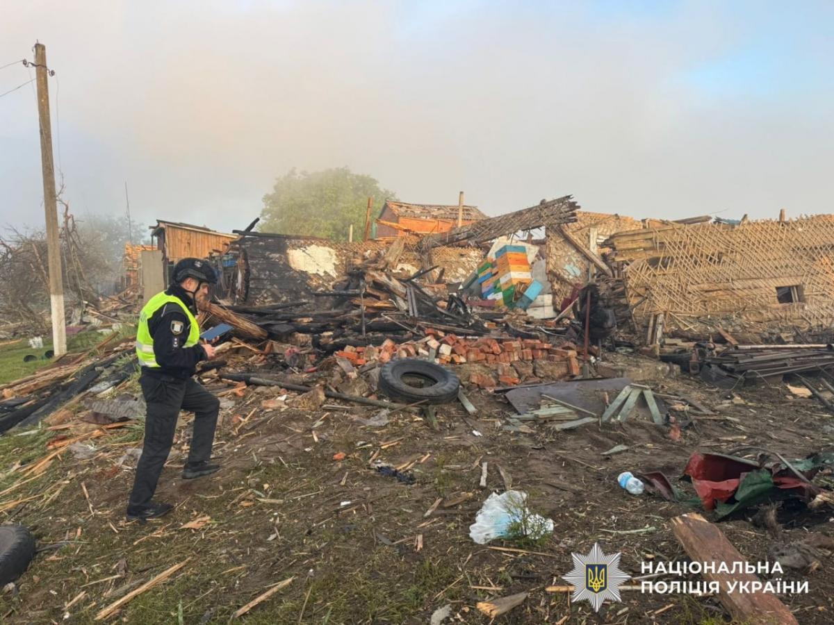 Атака дронів на Сумщину в ніч на 24 червня