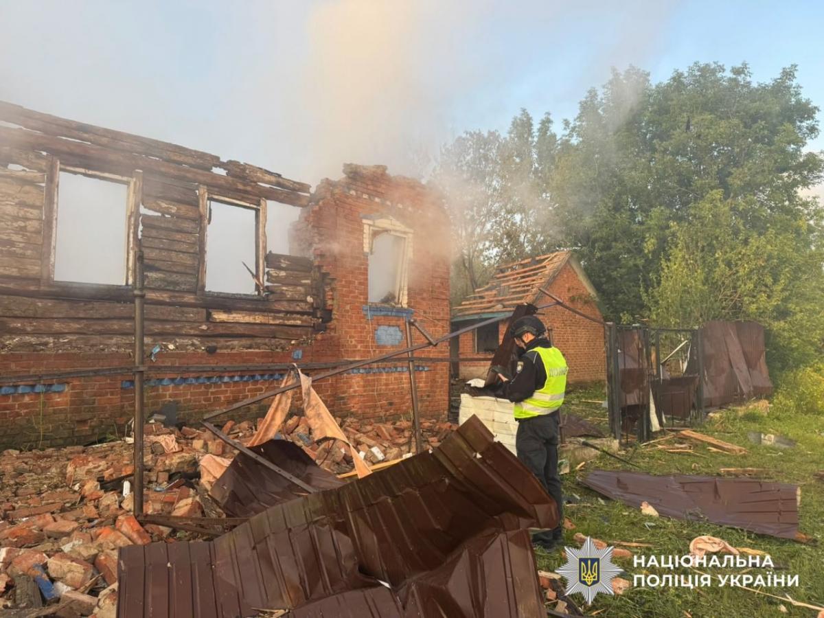 Атака дронів на Сумщину в ніч на 24 червня