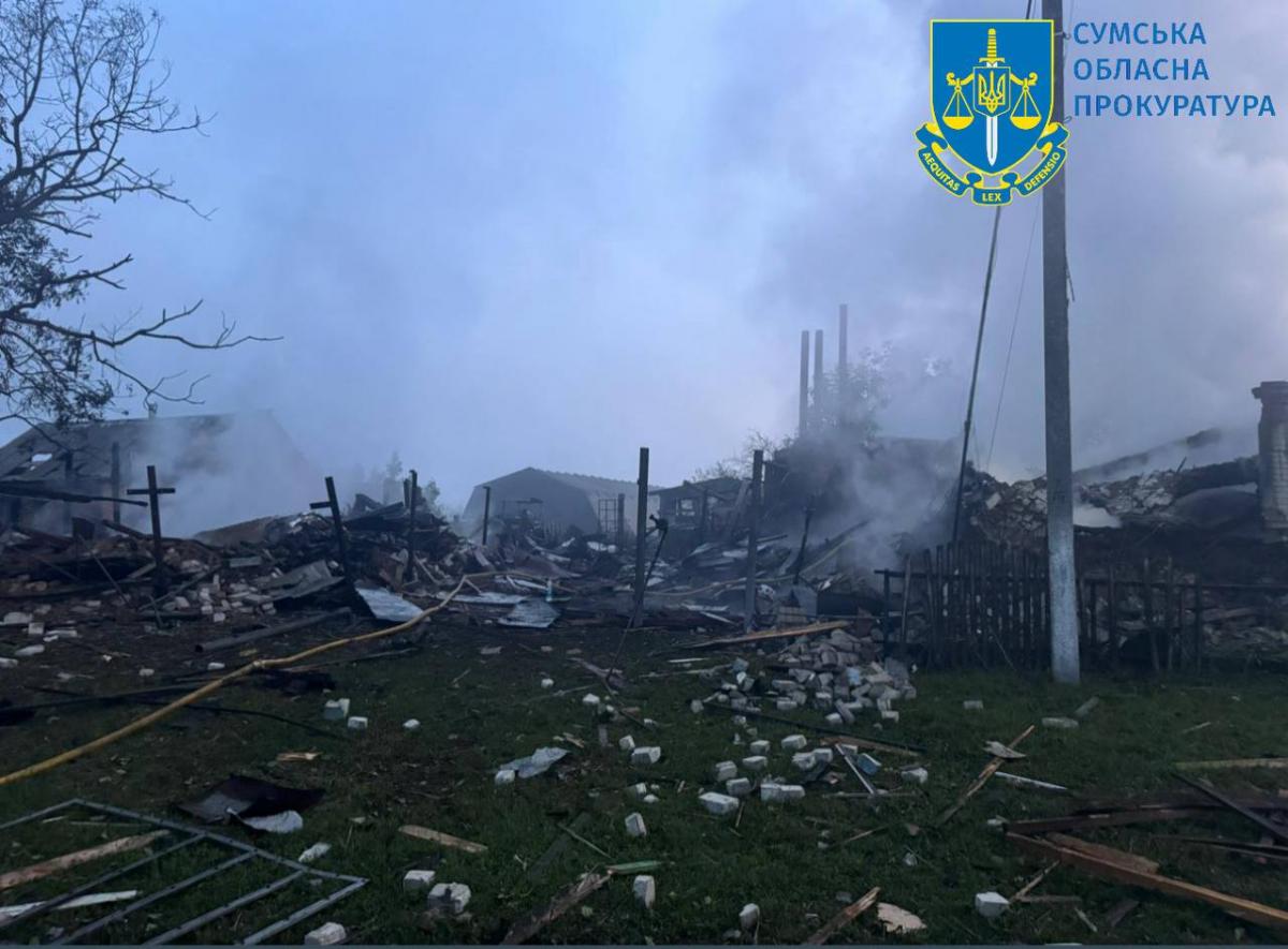 Атака дронів на Сумщину в ніч на 24 червня