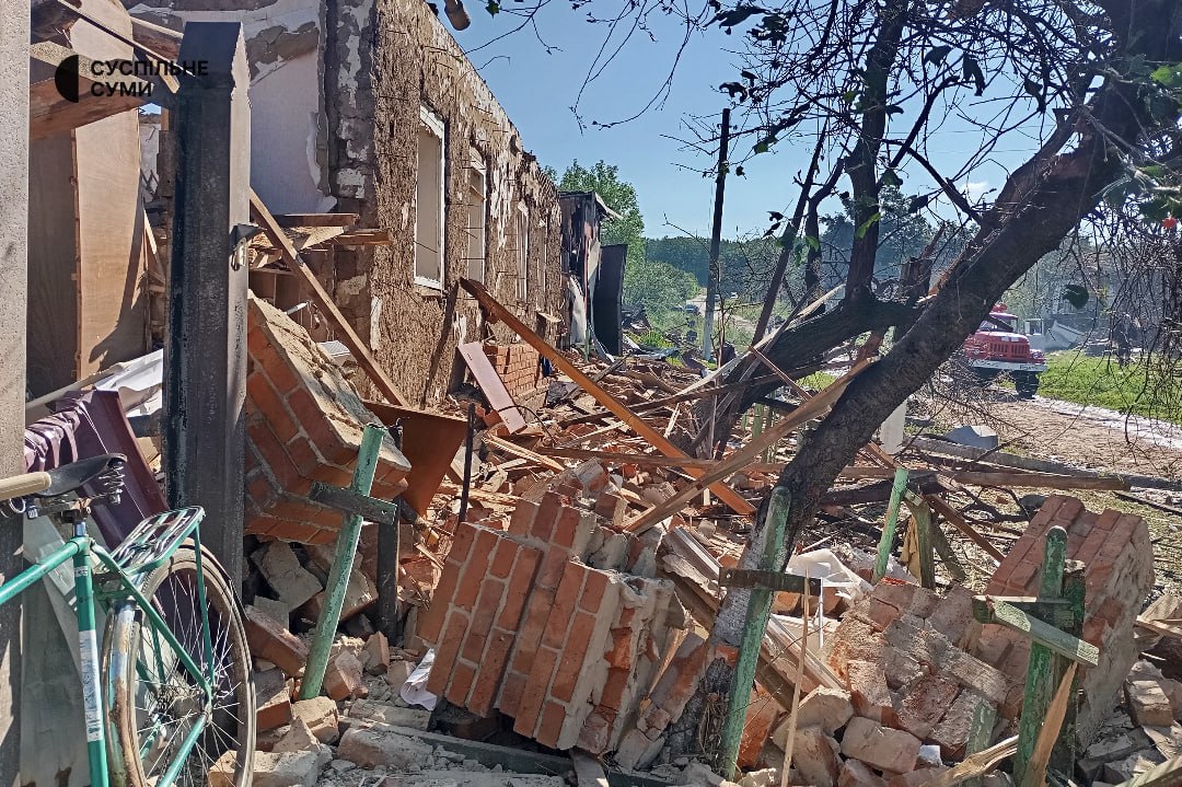 Атака дронів на Сумщину в ніч на 24 червня