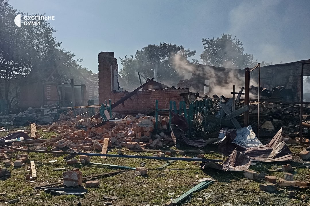 Атака дронів на Сумщину в ніч на 24 червня