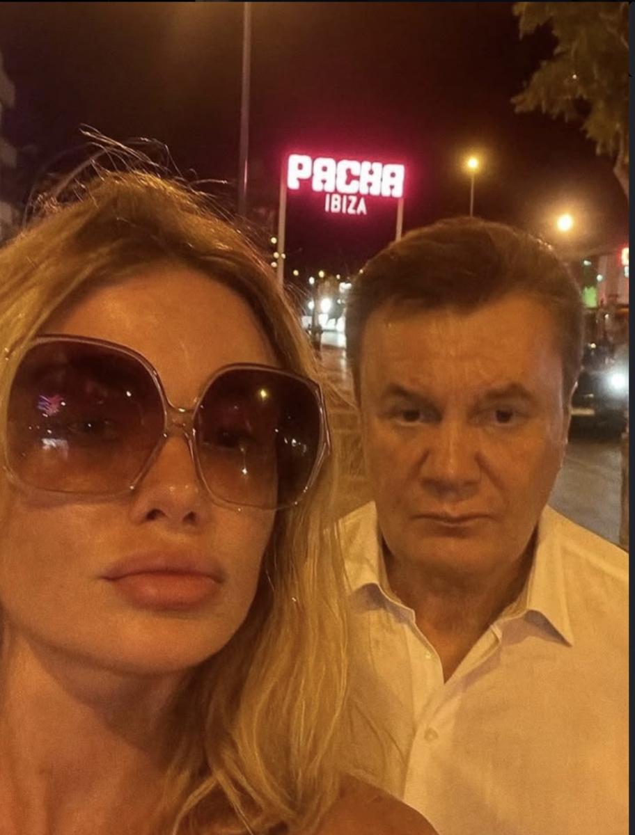 Камінська показала Януковича на Канарах Камінська показала Януковича на Канарах
