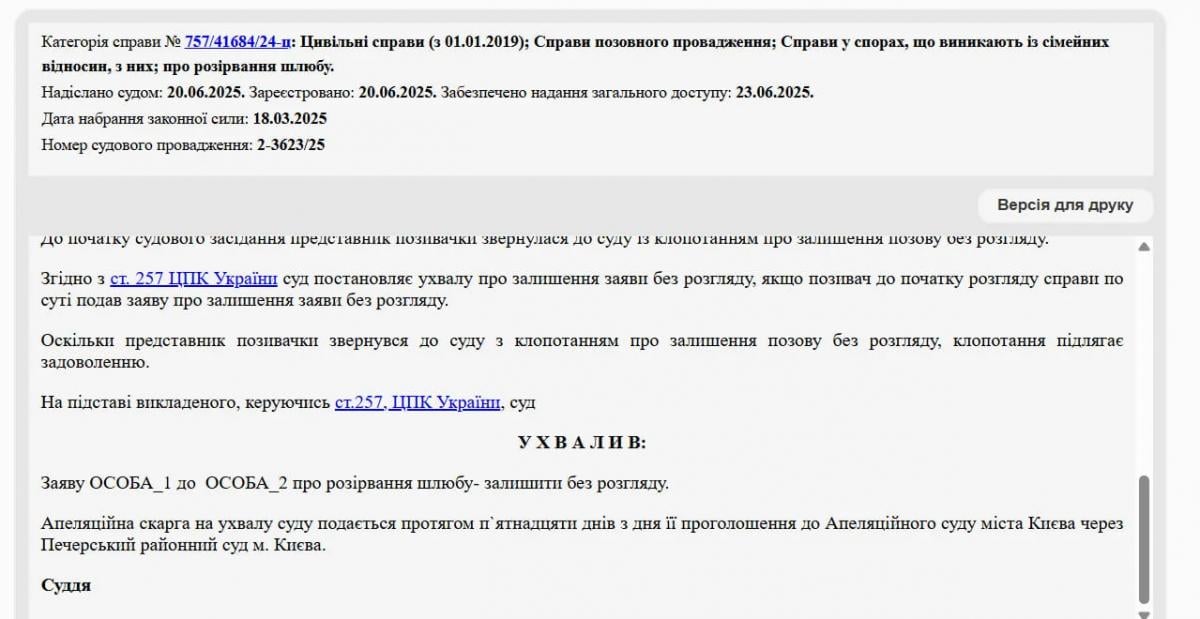 Розлучення Олега Ляшка не відбулося
