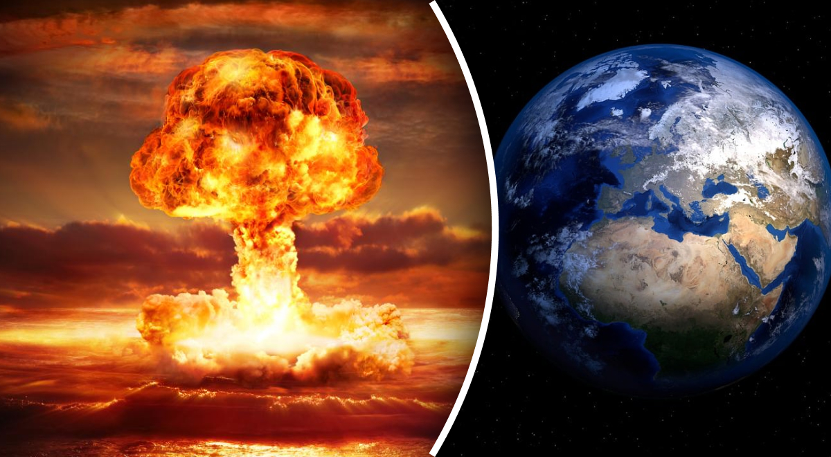 Ядерный взрыв, Земля