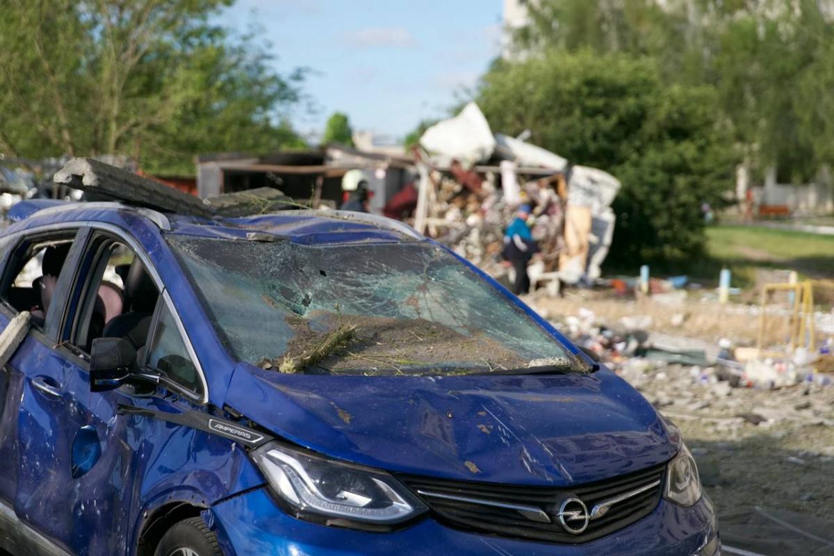 Наслідки удару РФ по Черкаській області 29 червня Наслідки удару РФ по Черкаській області 29 червня