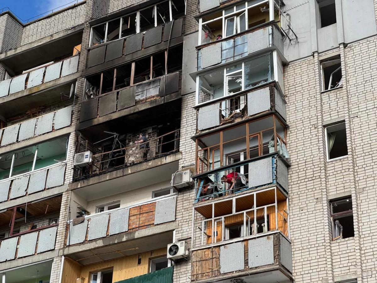 Наслідки удару РФ по Черкаській області 29 червня Наслідки удару РФ по Черкаській області 29 червня