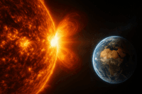 Экстремально сильная магнитная буря накрыла Украину: шторм достиг красного уровня