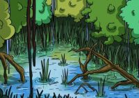 Суперілюзія: знайдіть крокодила, що сховався в озері, за 5 секунд