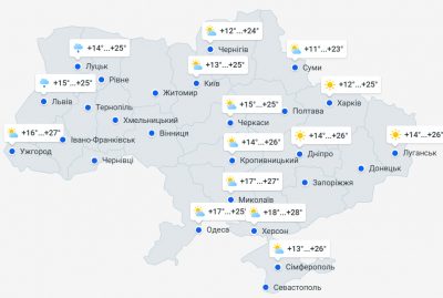 Вдарить +34 градуси: відома дата, коли Україну накриє шалена спека Вдарить +34 градуси: відома дата, коли Україну накриє шалена спека