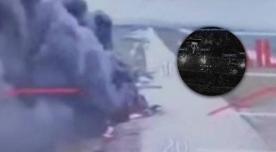Після операції СБУ: з'явився перший супутниковий знімок аеродрому РФ Після операції СБУ: з'явився перший супутниковий знімок аеродрому РФ