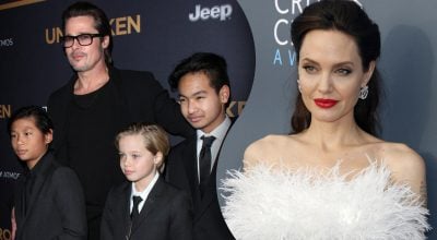 Бред Пітт з дітьми, Анджеліна Джолі