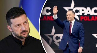 Новий президент Польщі вперше зробив заяву про Україну та звернувся до Зеленського Новий президент Польщі вперше зробив заяву про Україну та звернувся до Зеленського