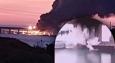В якому стані перебуває Кримський міст після операції СБУ: в ВМС розкрили деталі В якому стані перебуває Кримський міст після операції СБУ: в ВМС розкрили деталі