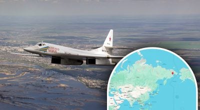 РФ экстренно прячет уцелевшие самолеты: аналитики заметили Ту-160 под крылом у США
