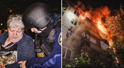 РФ атакувала житлові райони Харкова РФ атакувала житлові райони Харкова